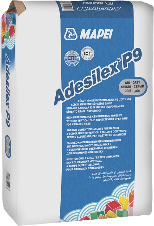 Adesilex P9 Gri 25 kg (Seramik Karolar Için Yüksek Performanslı Yapıştırıcı)