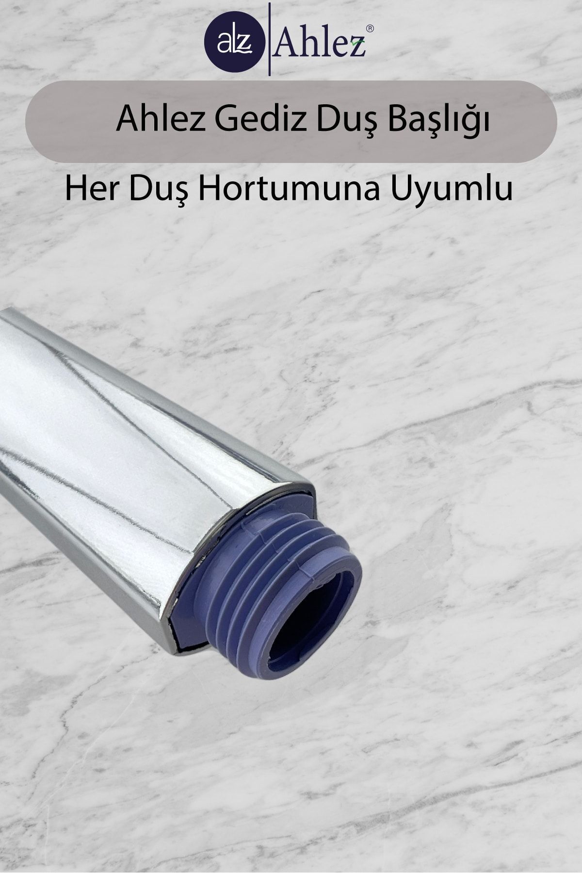 Gediz 5 Fonksiyonlu Duş Başlığı + Duş Hortumu + Büyük Mafsal Duş Sistemi