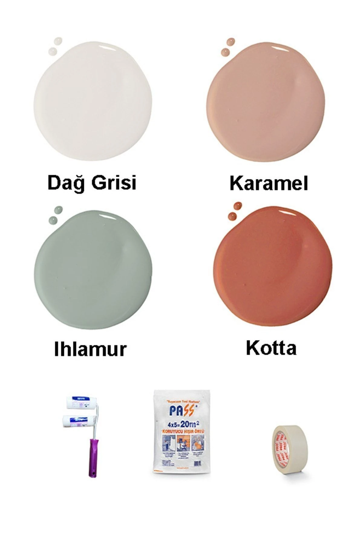 Geometrik Duvar Boyama Seti 2