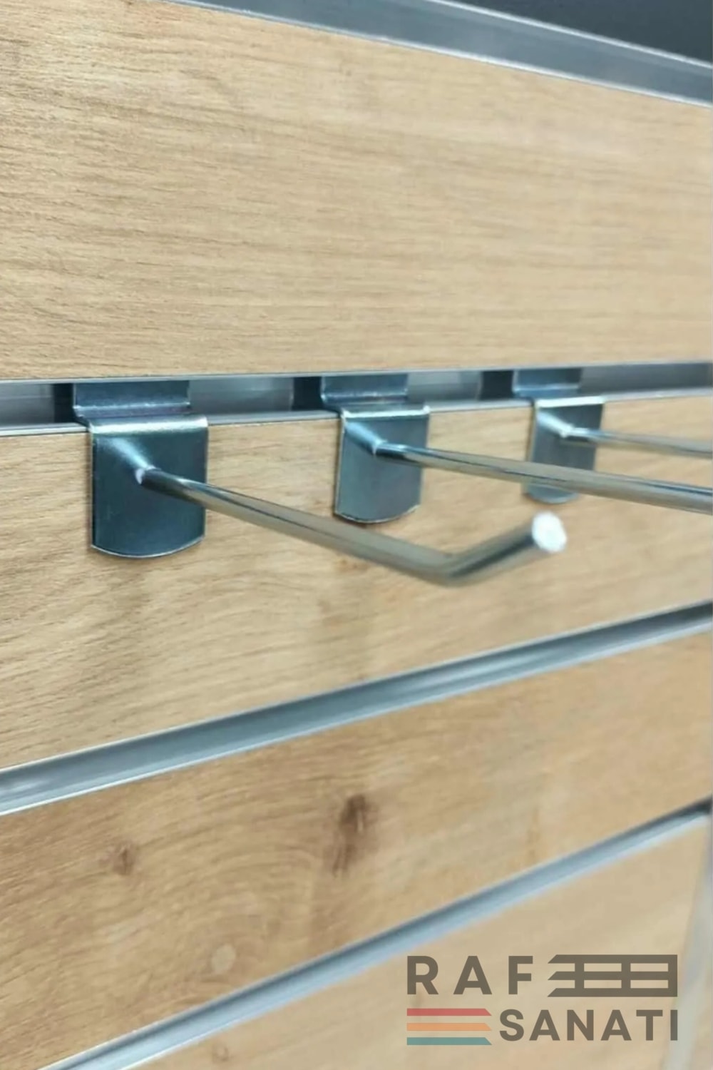 50 Adet Kanallı Pano Kancası 15 cm - Askı Kanca Raf Askısı Raf Aksesuar Tel Askı Raf Kancası