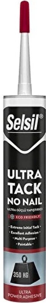 Selsi̇l Ultra Tack No Nail 290 ml White - Montaj Yapıştırıcı