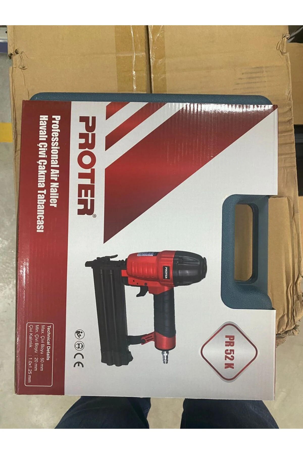 PR 52 K Havalı Çivi Çakma Tabancası 20-50mm