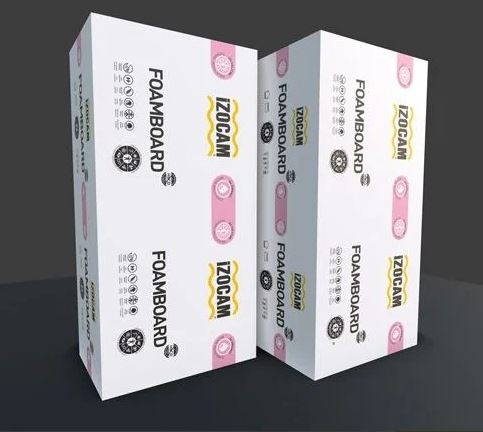 Xps Strafor Izocam Maxiboard 120 x 60 x 2 cm 20 Adet 14.4 M2