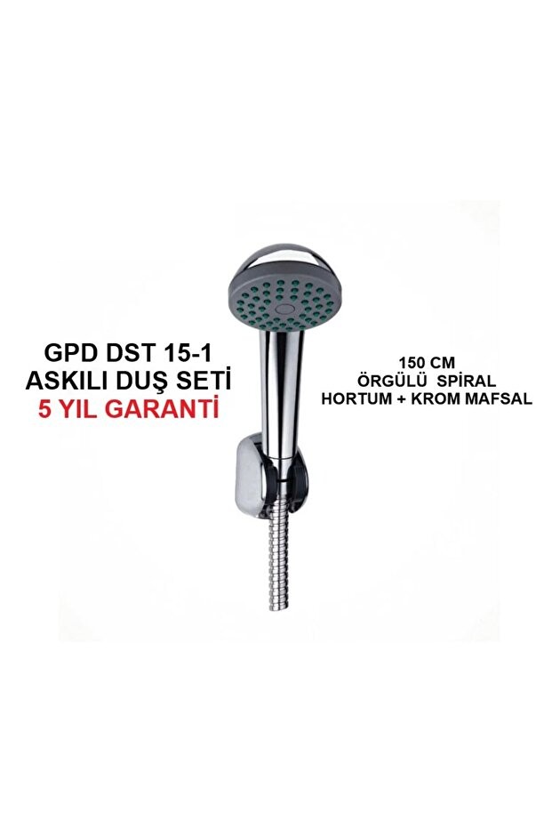 Dst 15-1 Askılı (MAFSALLI) Duş Seti (5 YIL GARANTİ) - Shower Set