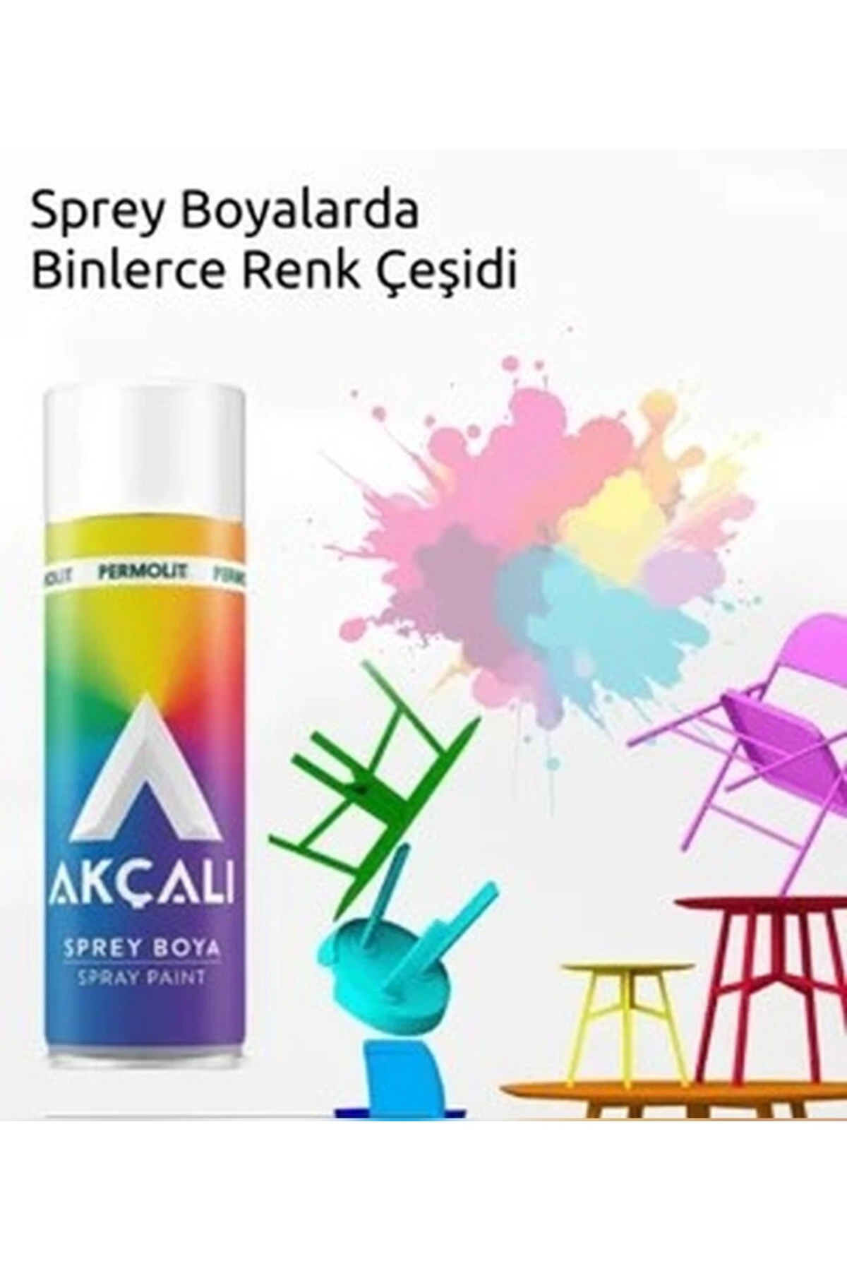 Sprey Boya 400ml Mat Beyaz