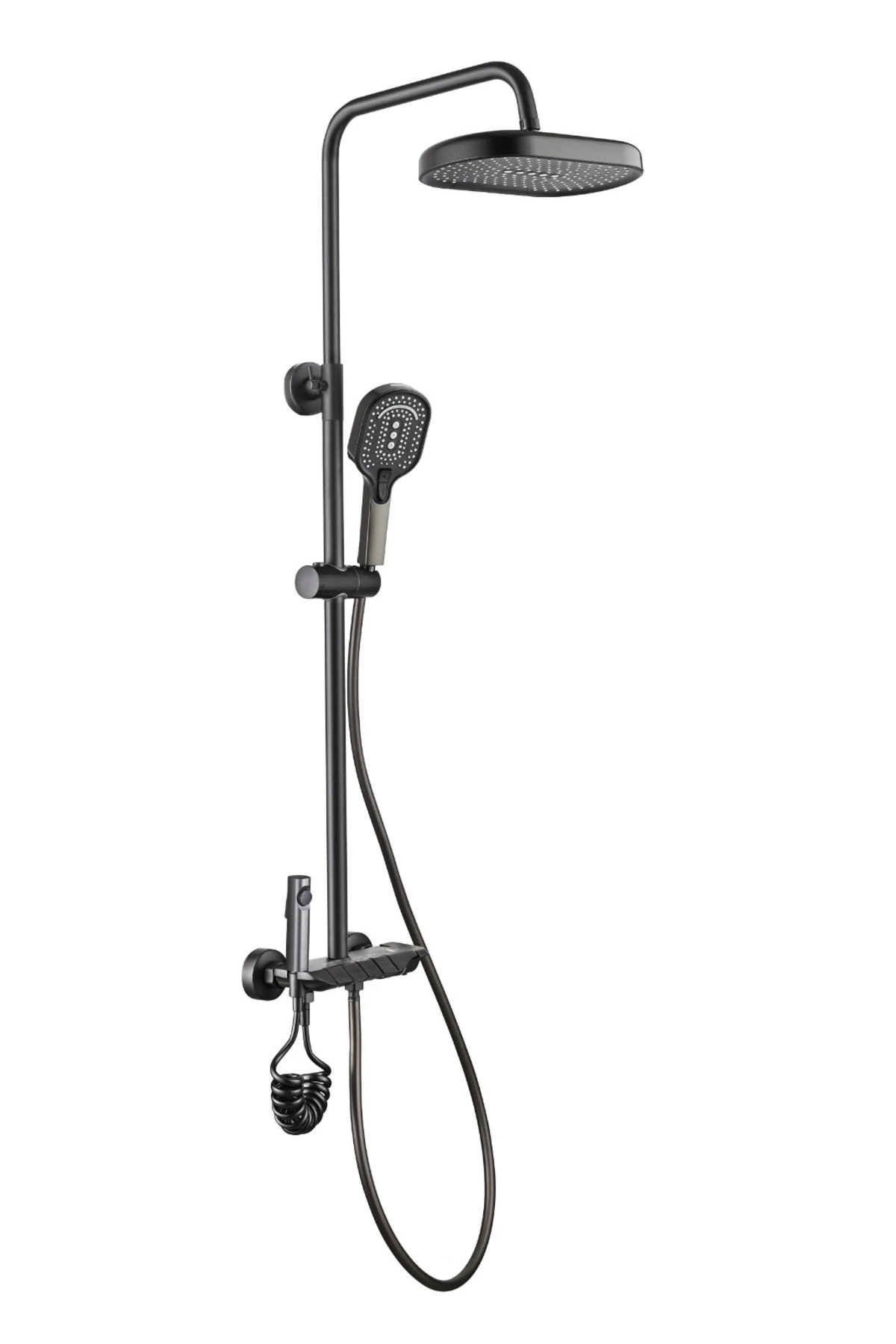 PIANO TEPE DUŞ SETİ ANTRASIT