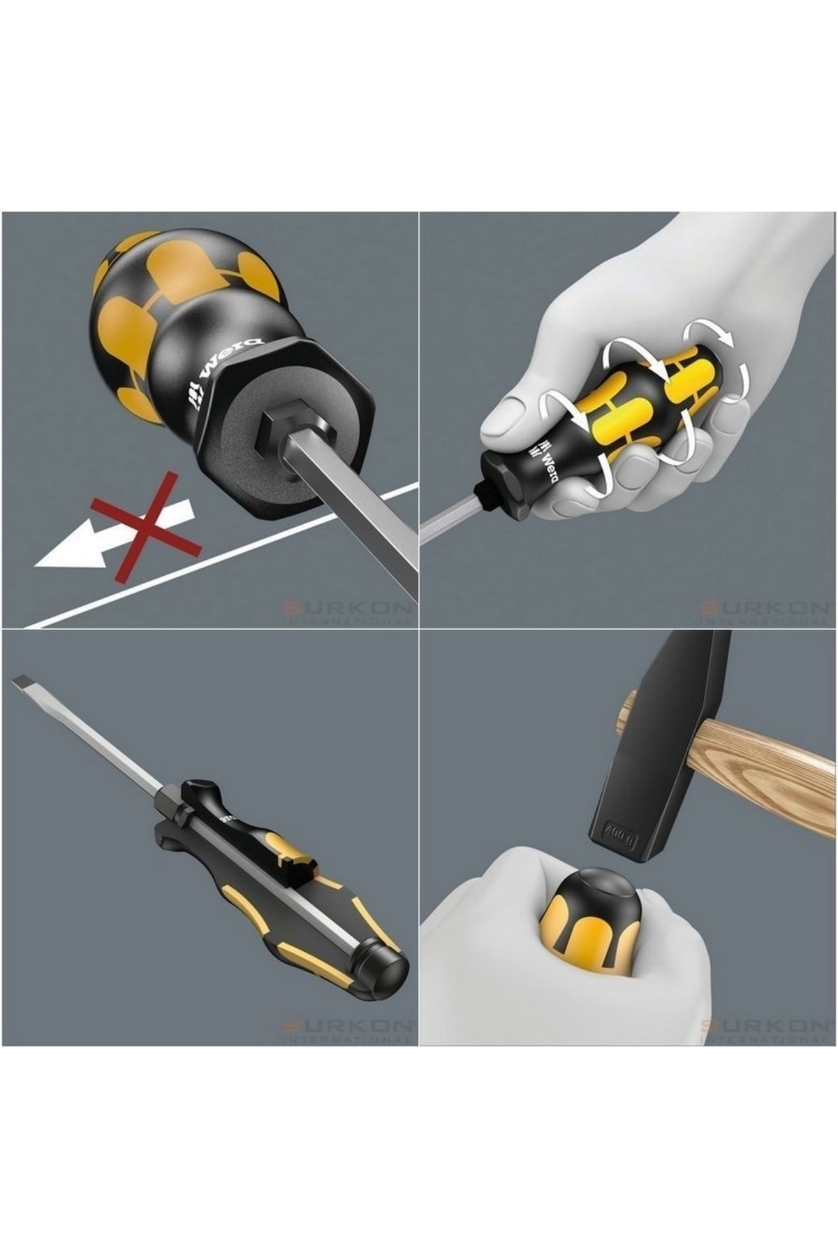 WERA 918 Spz Keski Pozidriv Tornavida 80mm Pz1 05017050001