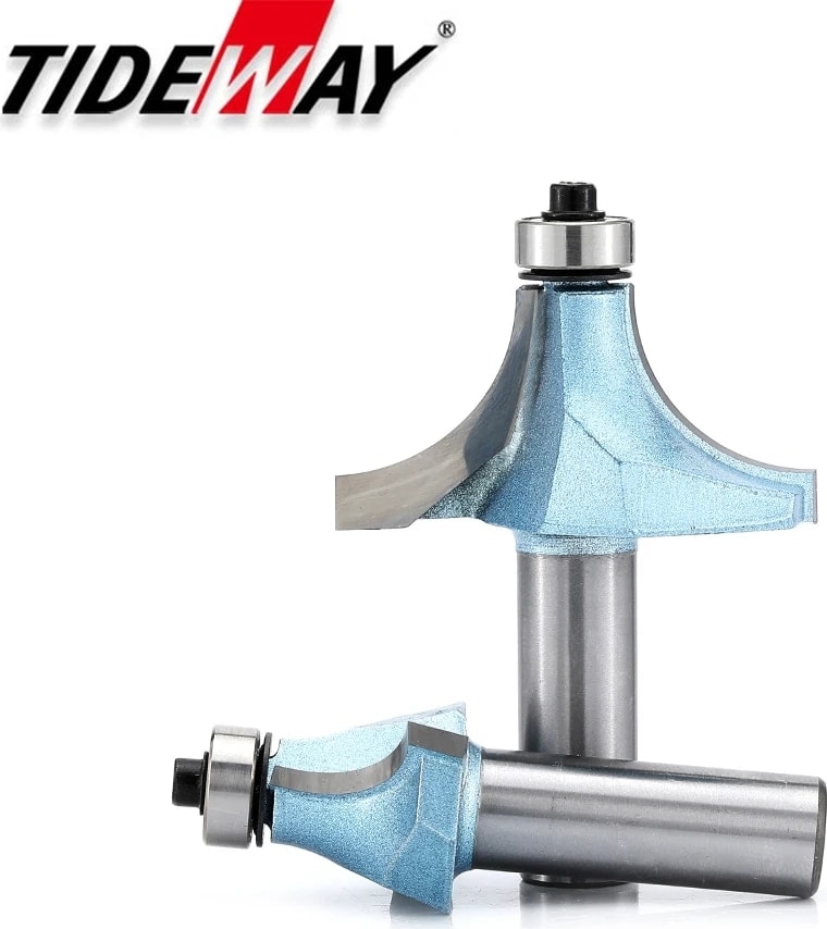 D00114 Tıdeway Endüstriyel Sınıf Koyu Bit Yuvarlak Planya Freze Kesici Aletler Ahşap Kırpma Kesici Ağaç Işleme Freze Uçları (Yurt Dışından)