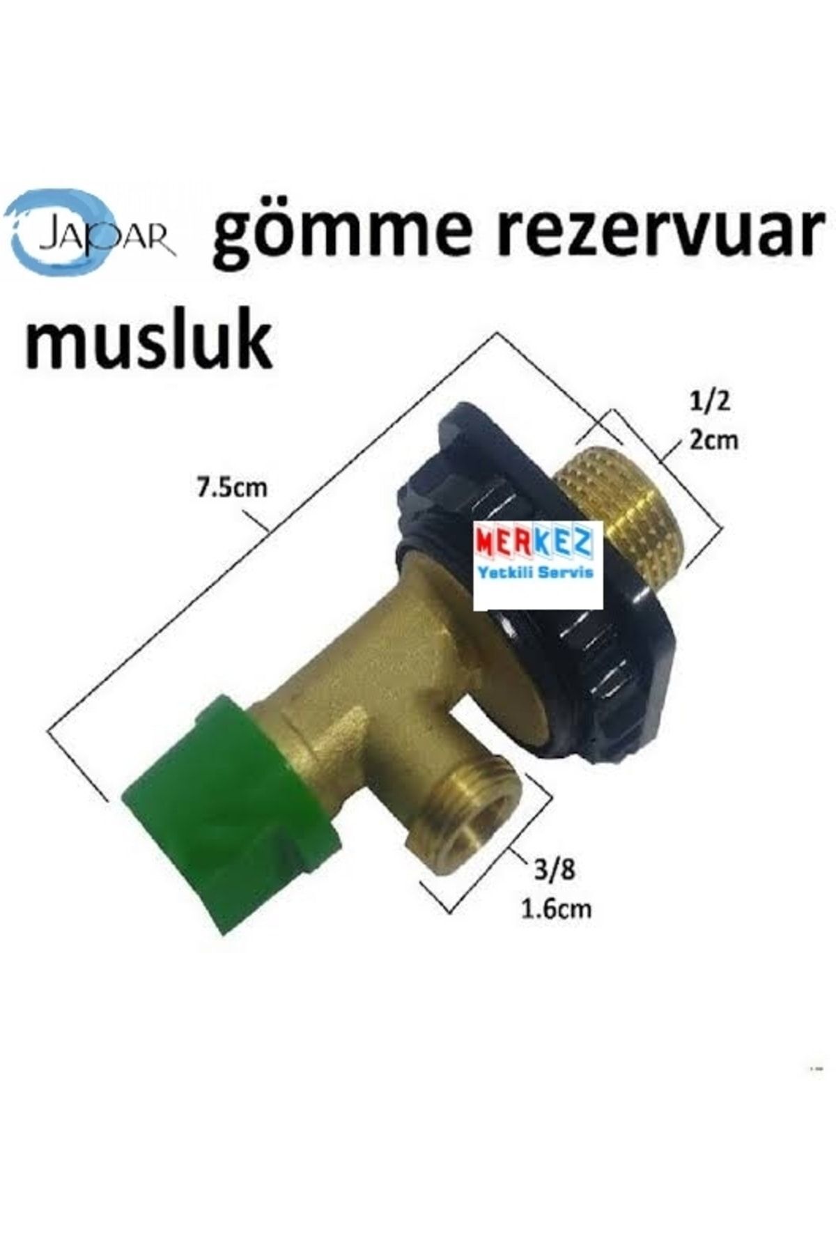 Gömme Rezervuar Dolum Vanası