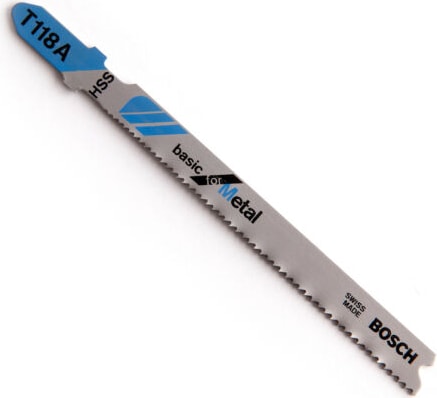 BOSCH - Ekonomik Seri Metal İçin T 118 A Dekupaj Testeresi Bıçağı - 5'Li Paket