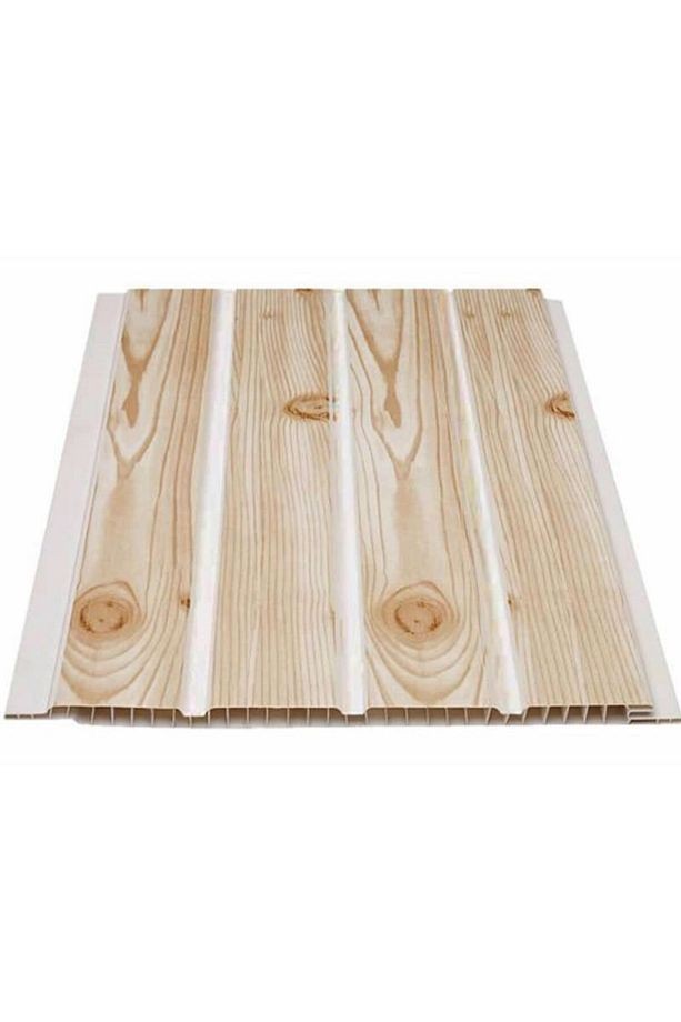 Fındık Ahşap Desen Plastik Pvc Duvar Tavan Lambiri / 10 Adet 20cm X 1 Metre - 2 Metrekare