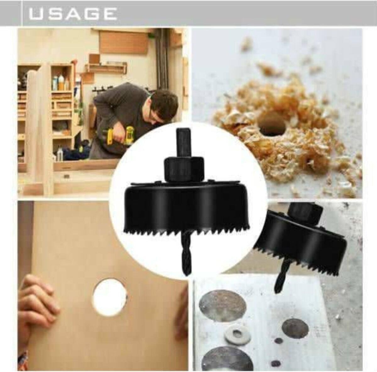 Beytec 11 Parça Ahşap Buat Kartonpiyer Alçıpan Panç Seti 1 Set