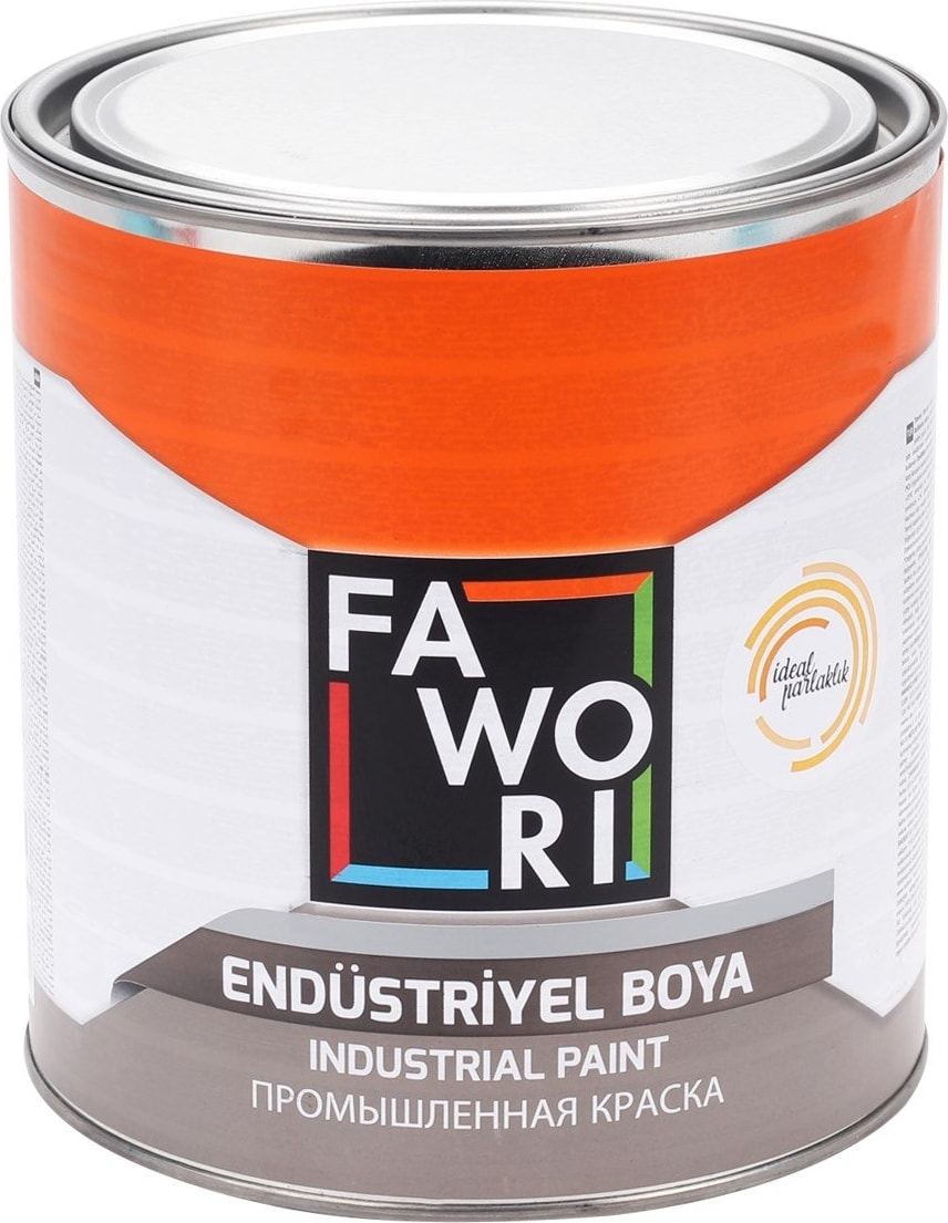 Ideal Parlak Endüstriyel Boya Krom Sarı 2,5kg
