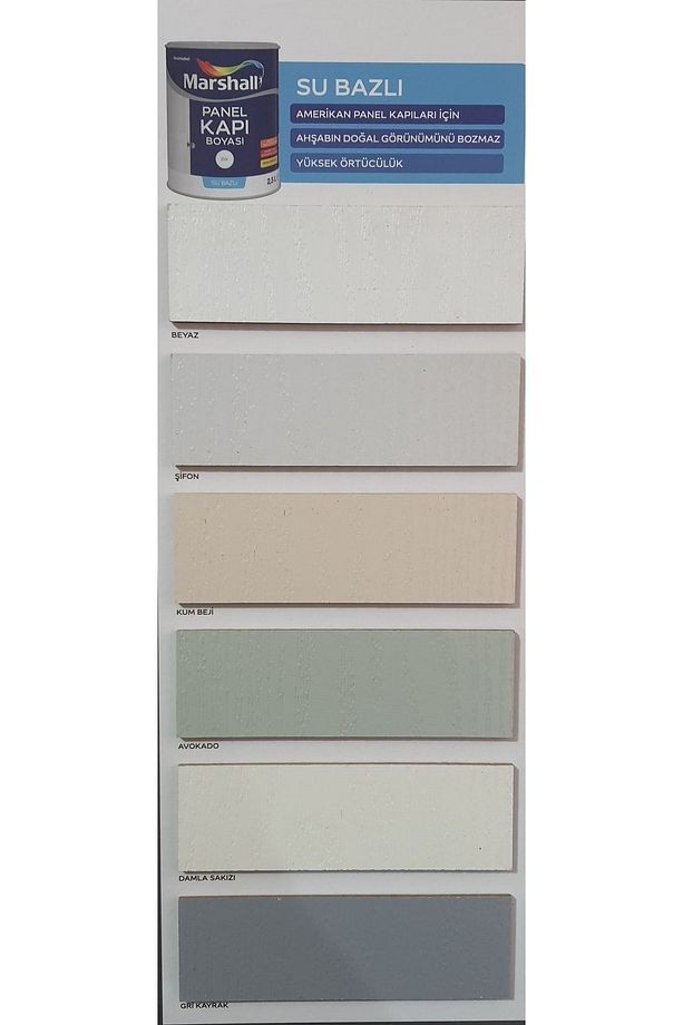 Su Bazlı Panel Kapı Boyası