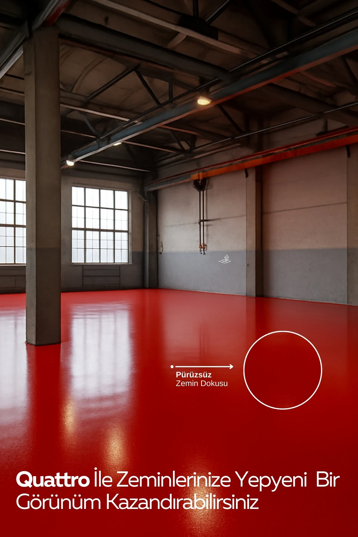 Quattro F-1042 MMA Esaslı Zemin Boyası