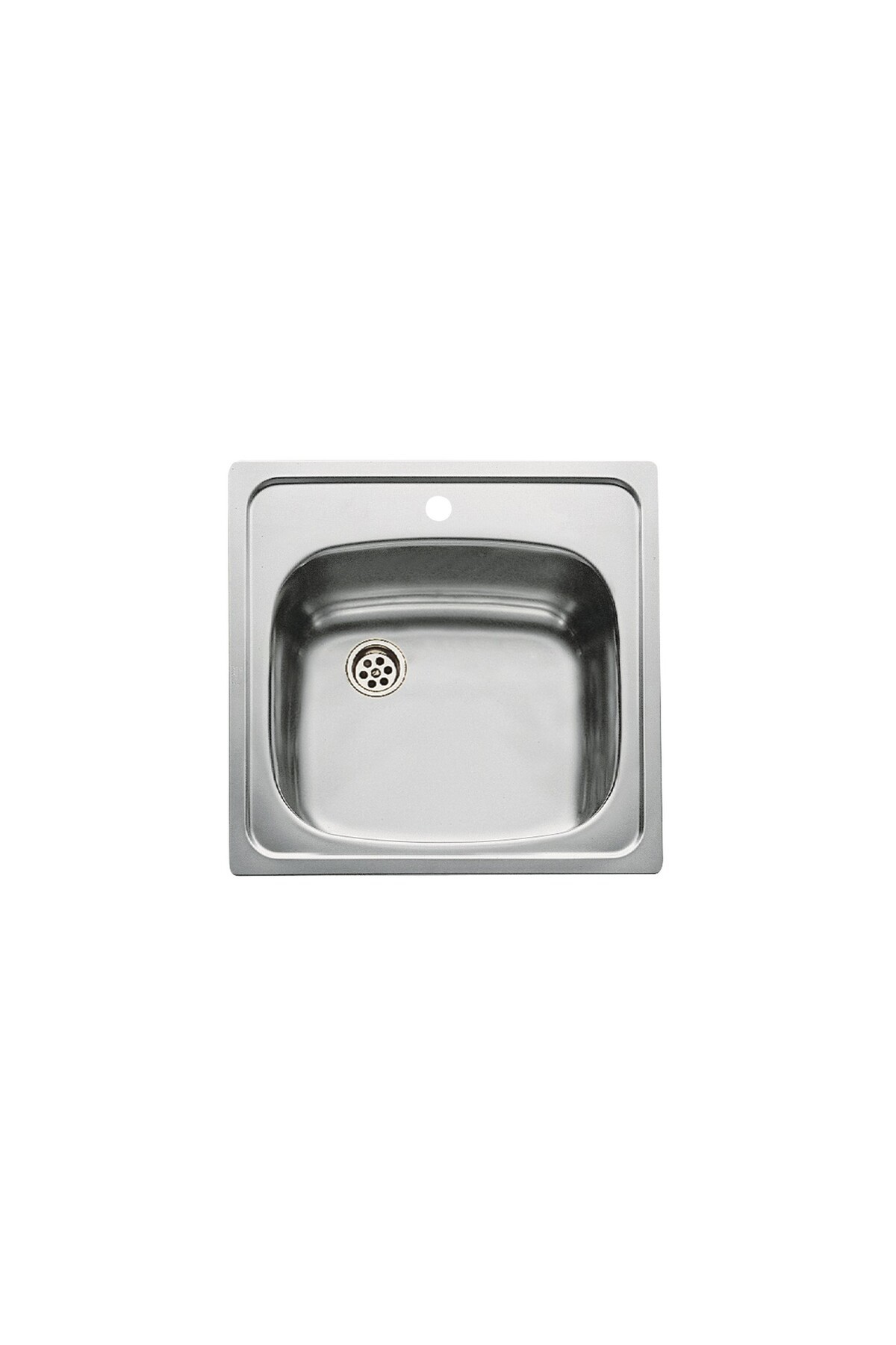 E50 1b (46,5 X 46,5) - Paslanmaz Çelik Eviye