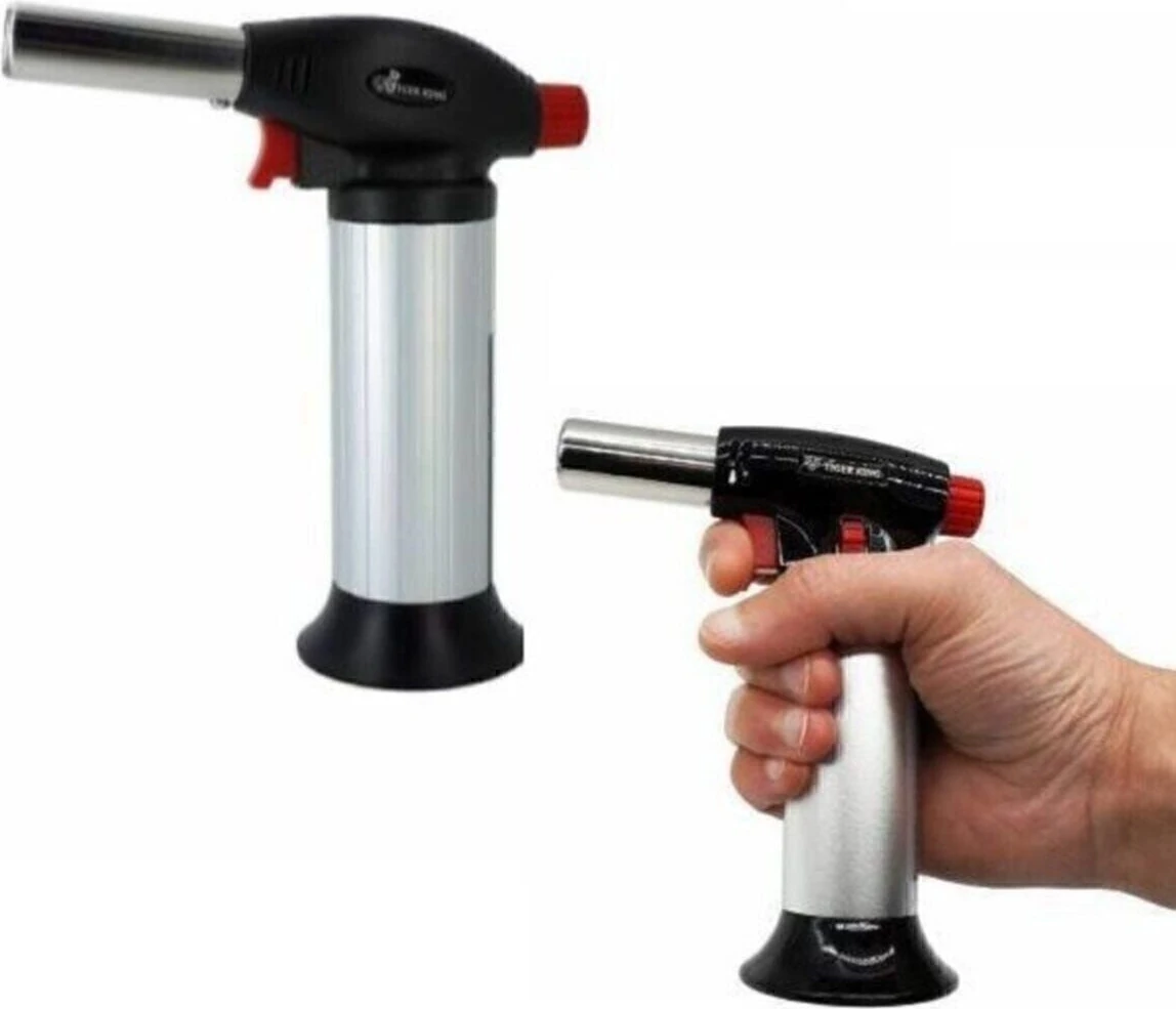 BS-600 Bütan Gaz Torch Pürmüz Yüksek Alevli Çakmak / Büyük Boy Pürmüs Torch Kafalı