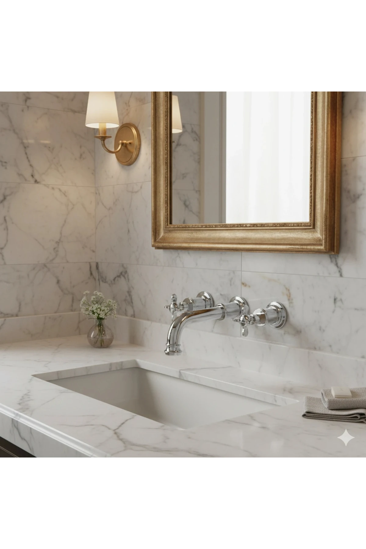 VİCTORİAN ANKASTRE LAVABO BATARYASI