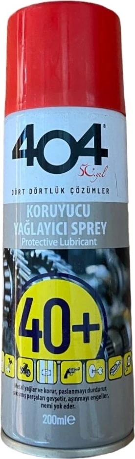 Koruyucu Yağlayıcı Pas Sökücü Çok Amaçlı Sprey 200 Ml