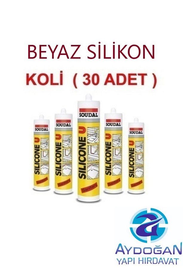 Beyaz Silikon 280 gr 30 Adet