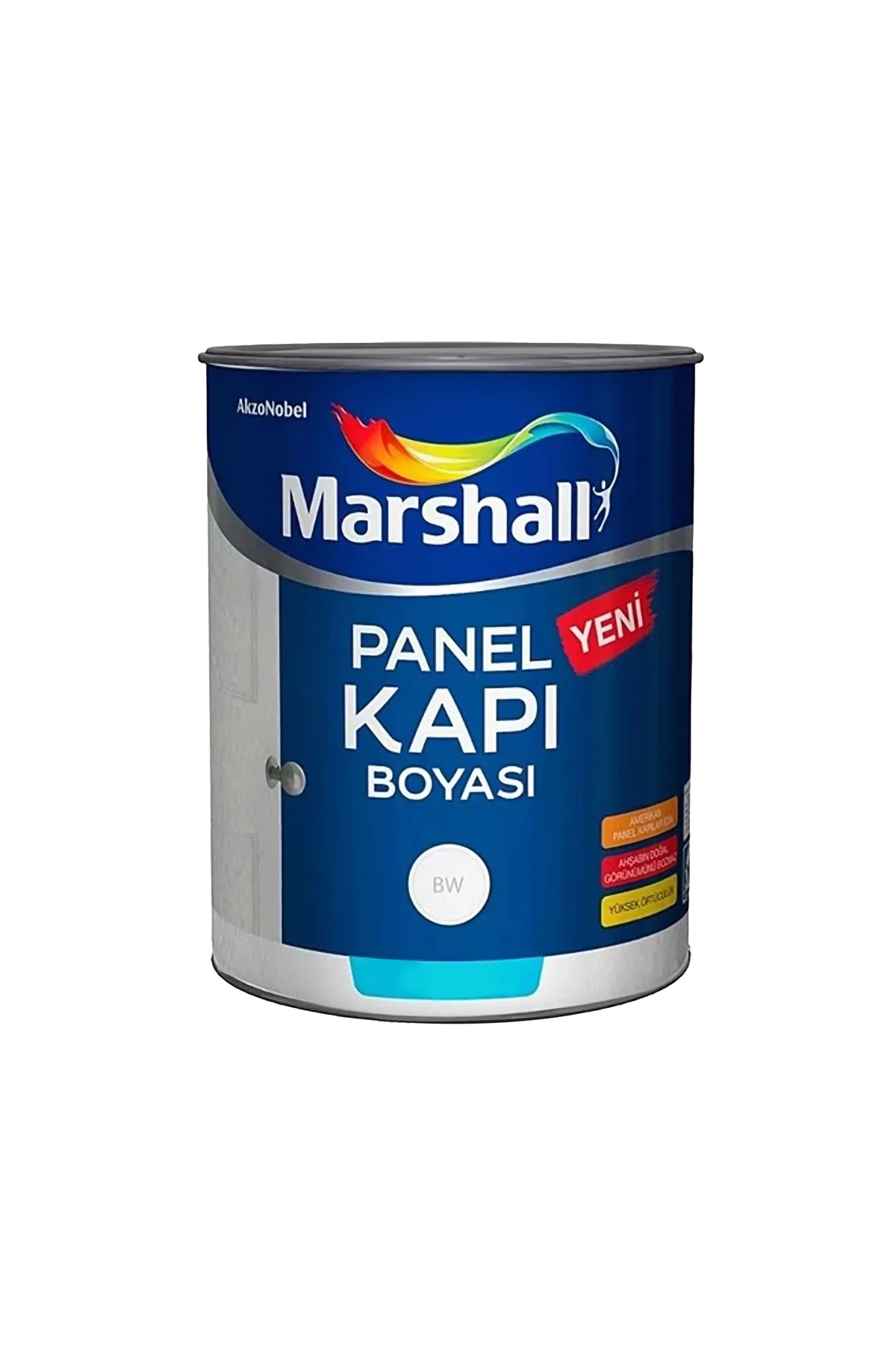 Su Bazlı Amerikan Panel Kapı Boyası Beyaz 0,75 Lt