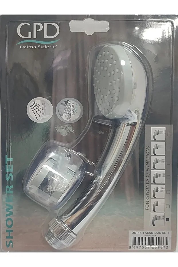 Dst 15-1 Askılı (MAFSALLI) Duş Seti (5 YIL GARANTİ) - Shower Set