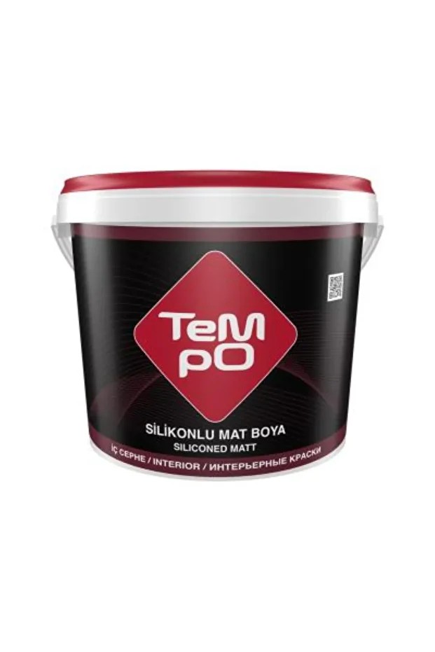 Tempo Silikonlu Mat İç Cephe Boya 3,5 Kg