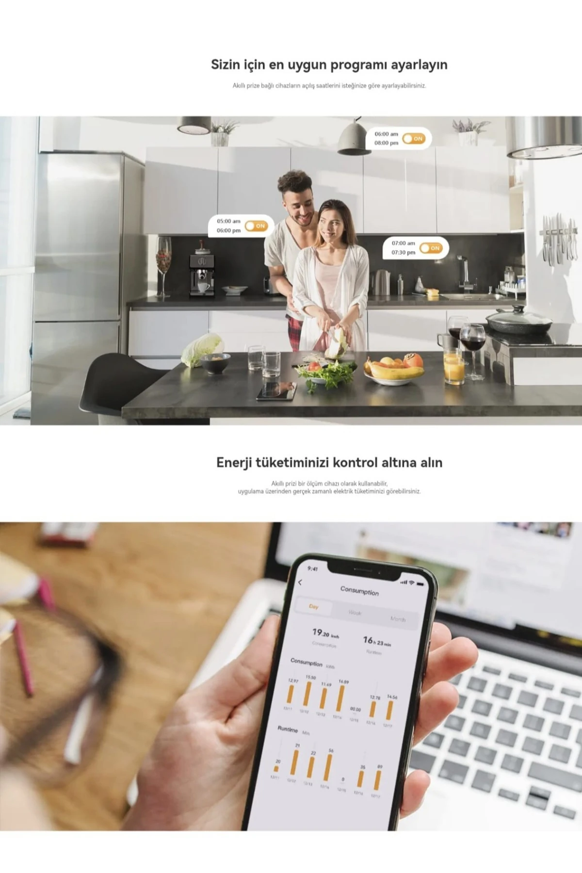 YENİ NESİL WİFİ AKILLI PRİZ