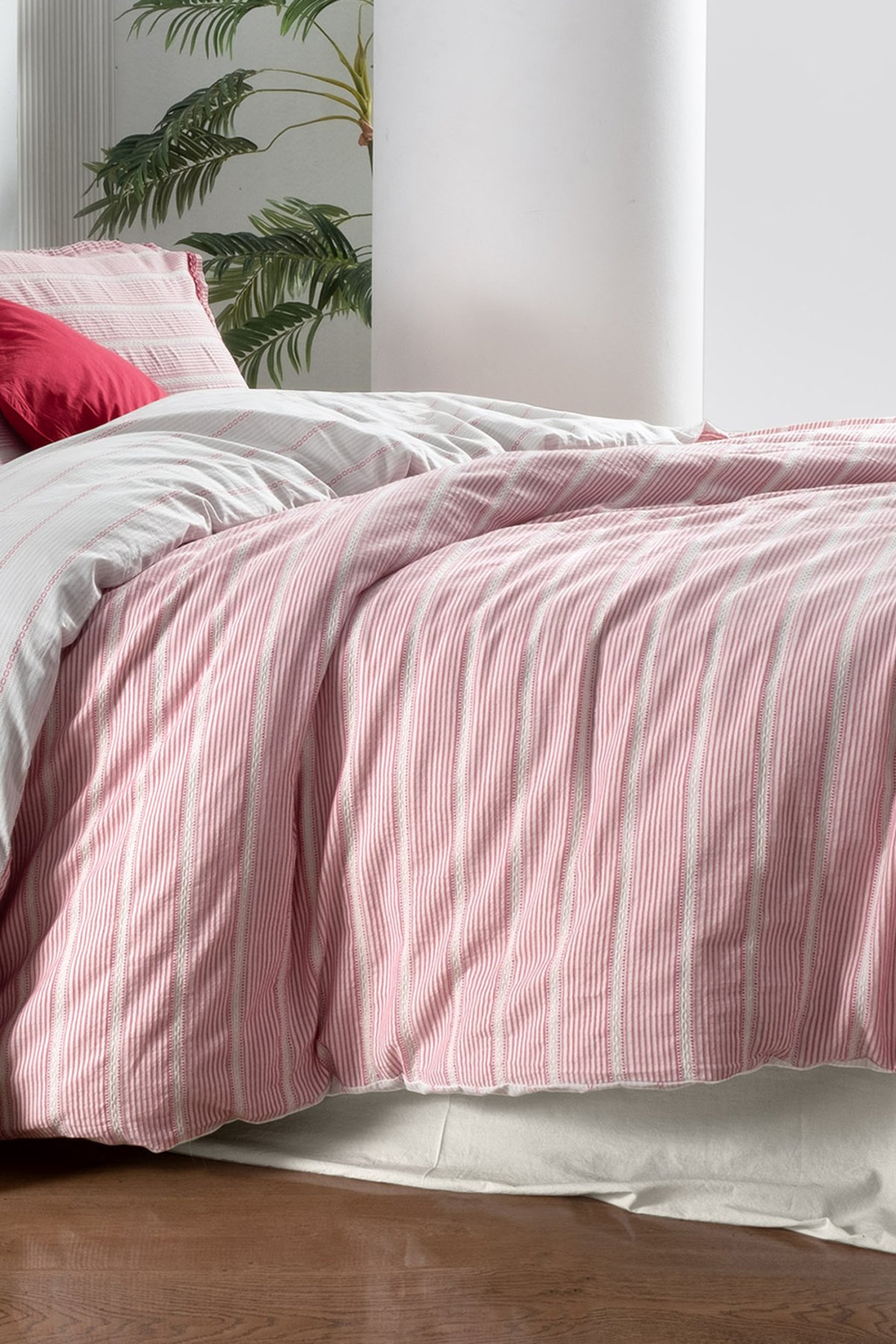 Trin Çift Kişilik %100 Pamuk Mood Comfort Nevresim Takımı