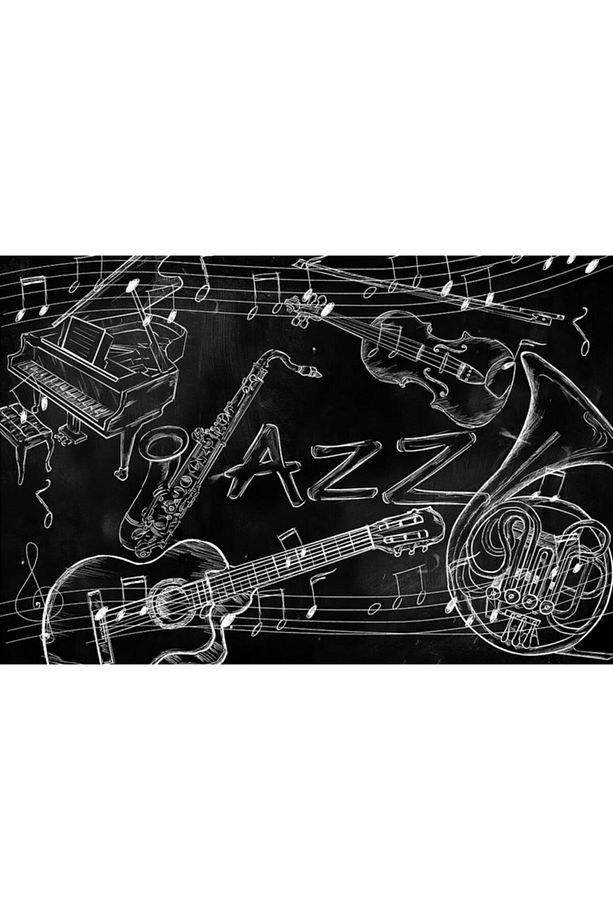 Müzik Enstrümanları Jazz Duvar Kağıdı