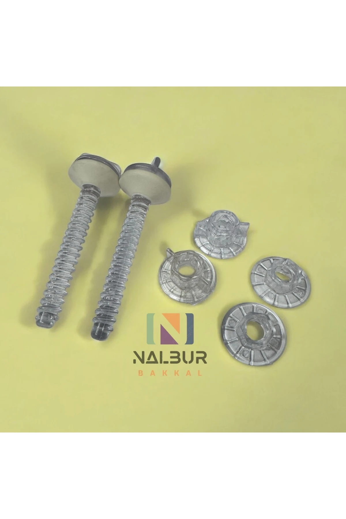 Klozet Rezervuar Montaj Vidası Paslanmaz Kırılmaz Sert Plastik