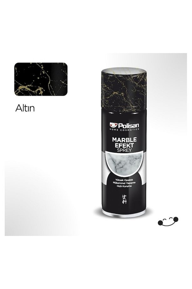 Sprey Özel Amaçlı Mermer Efekt Gold Rengi 200ml