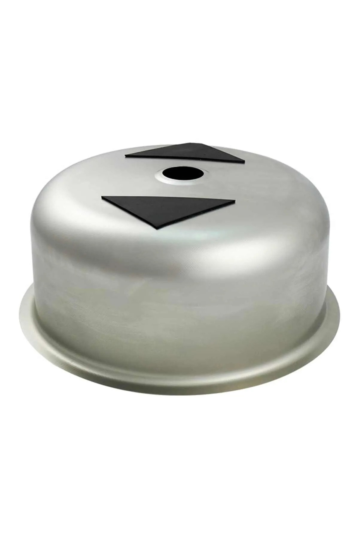 Mermeraltı Eviye Karavan Evye 38x38 Krom Düz Evye S38 Küçük Sifon Dahil