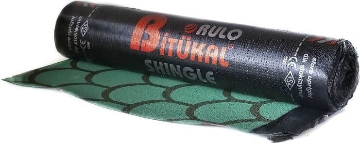 4x4 Rulo Shingle Yuvarlak Yeşil