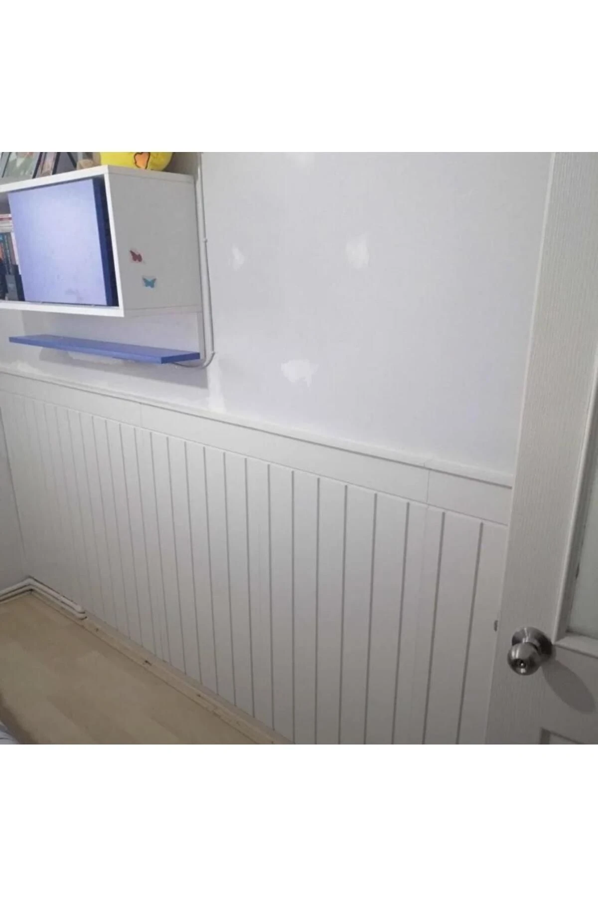 Iskandınav Model( 54 X 102 Cm )dekoratif Duvar Paneli Boyanabilir Ahşap 6 Mm Ham Mdf Duvar Paneli