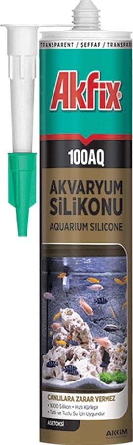 100AQ Şeffaf Akvaryum Silikonu 280ML