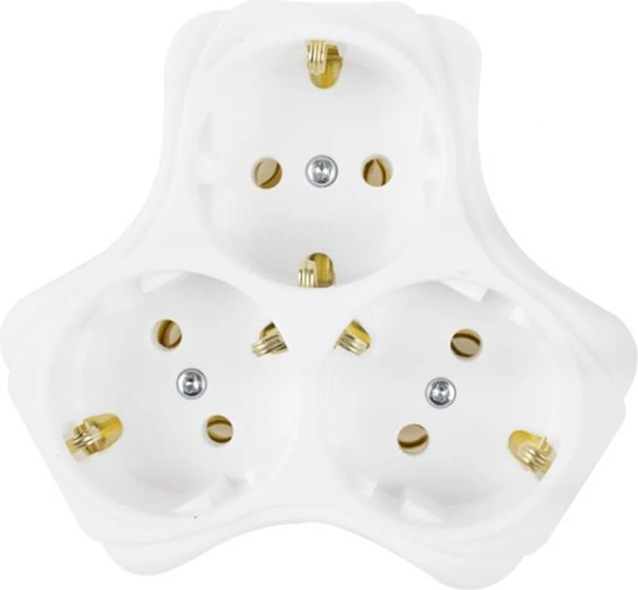 Almera Yonca 3lü Beyazı Topraklı Fiş