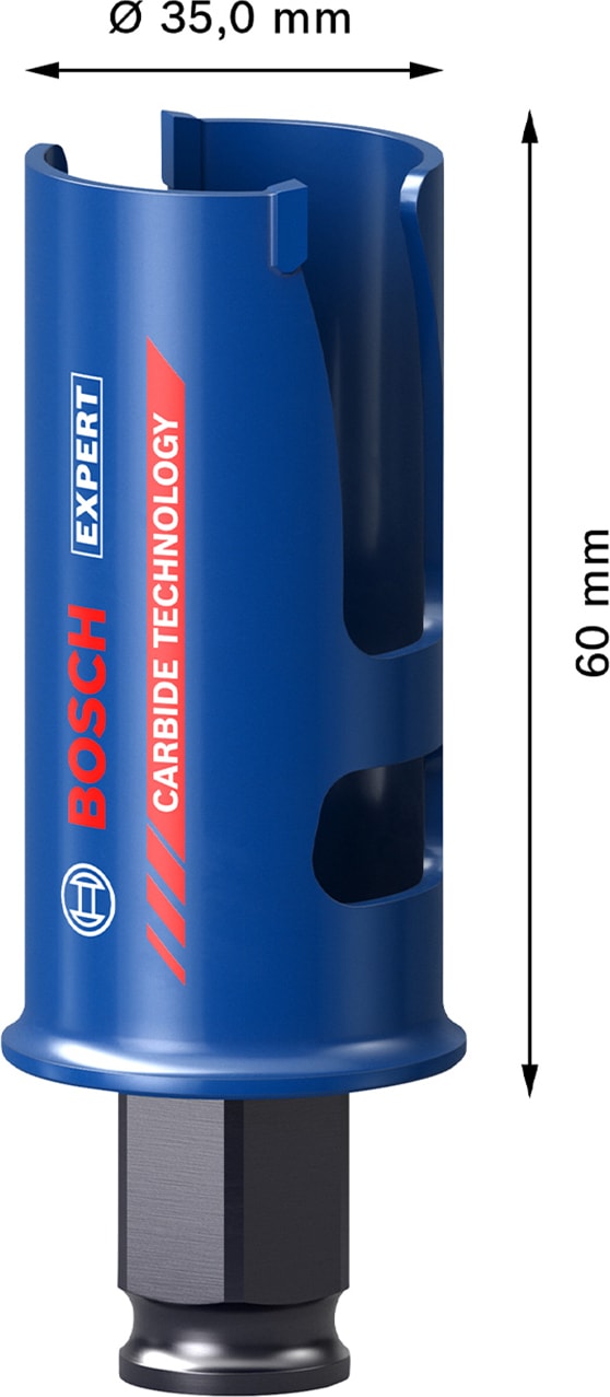 BOSCH Expert Construction Material Delik Açma Testeresi 35 x 60 mm