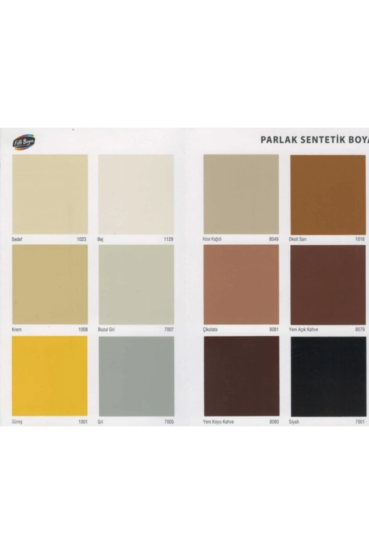 Filli Aqualüx Su Bazlı Kokusuz Ahşap-metal-cam Boyası Tüm Renkler 0.75 Lt