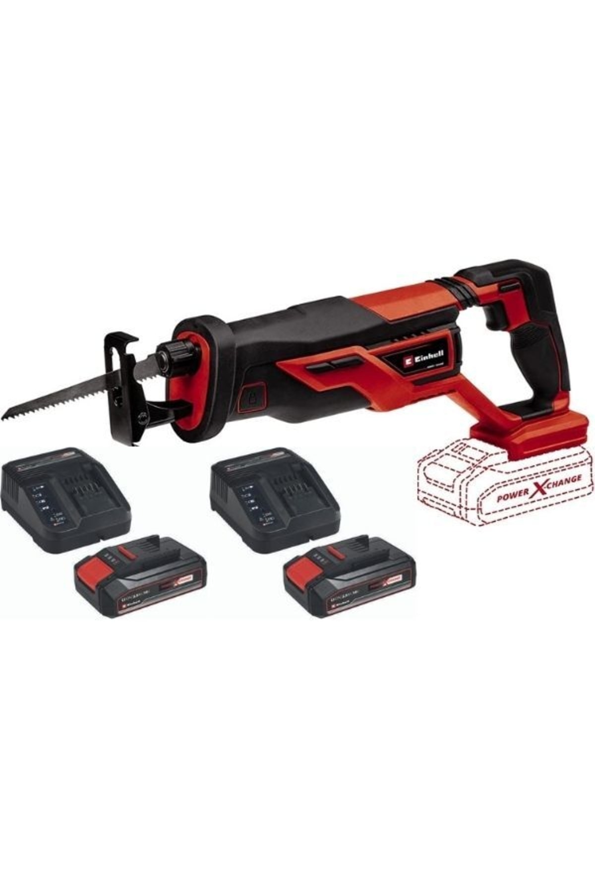 Te-ap 18/26 Li 2x2.5ah Akülü Kılıç Testere