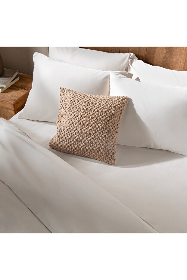 Cıelo Bambu Nevresim Takımı 200x220 Cm Açık Bej