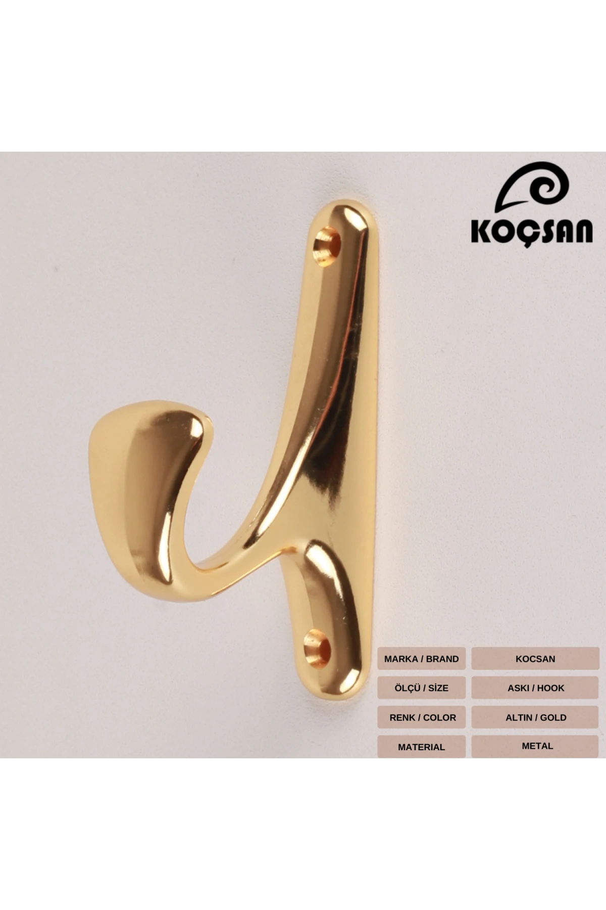 Orkide Altın Askı, Lüks Vestiyer Askısı, Dolap Askılık, Duvar Askılığı, Portmanto Askı