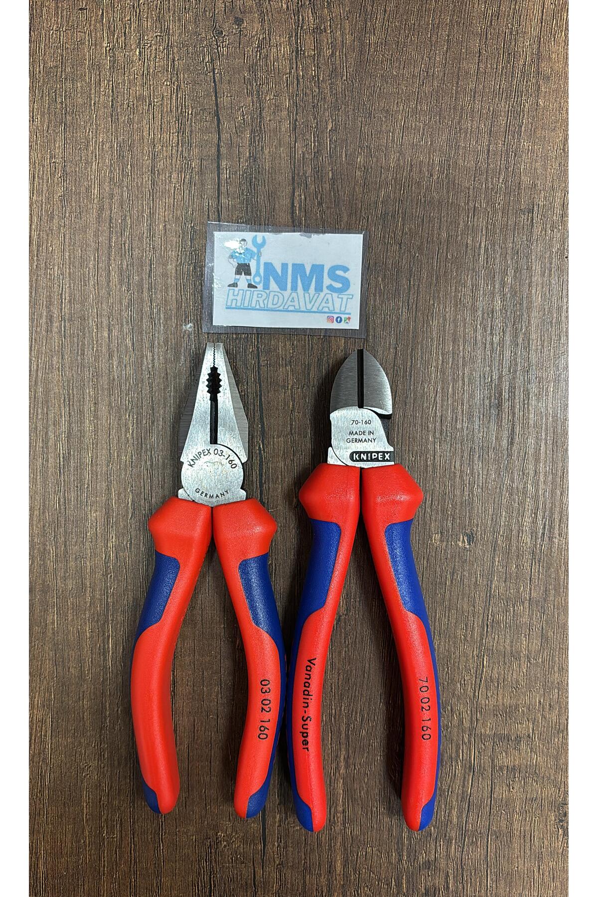 160 Mm Pense 160 Mm Yan Keski Seti Made İn Germany NMS HIRDAVAT