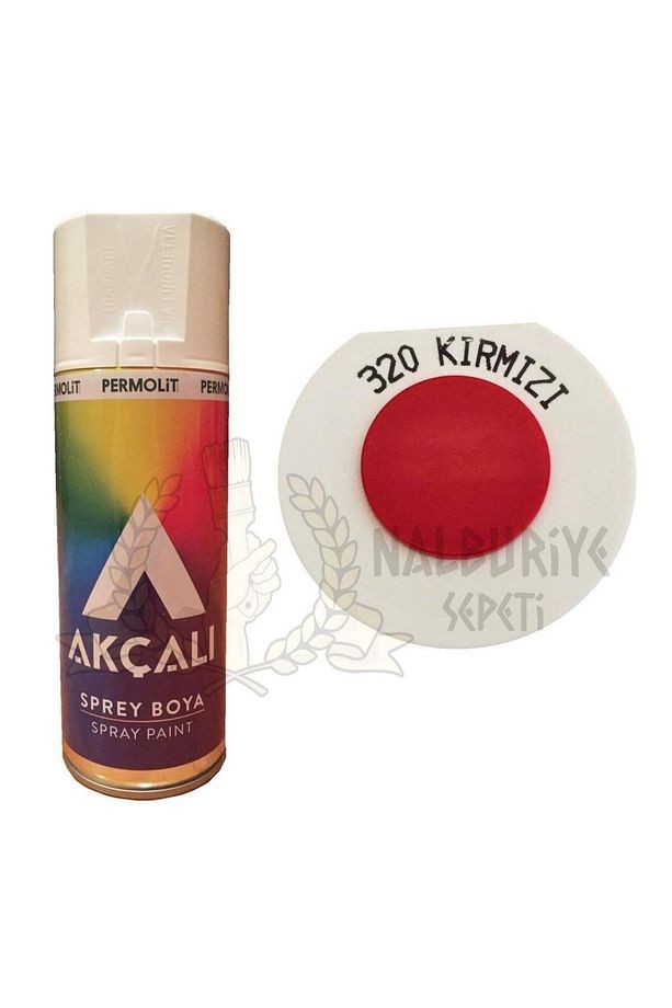 Akrilik Sprey Boya KIRMIZI 400 ml - 320