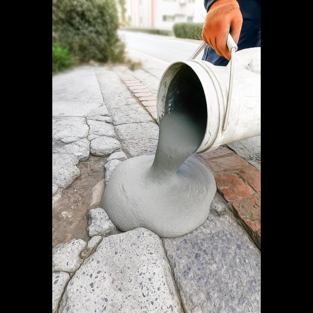 Isonem Çimento Esaslı Kendiliğinden Yayılan Renkli Jelbeton 20 kg Mavi