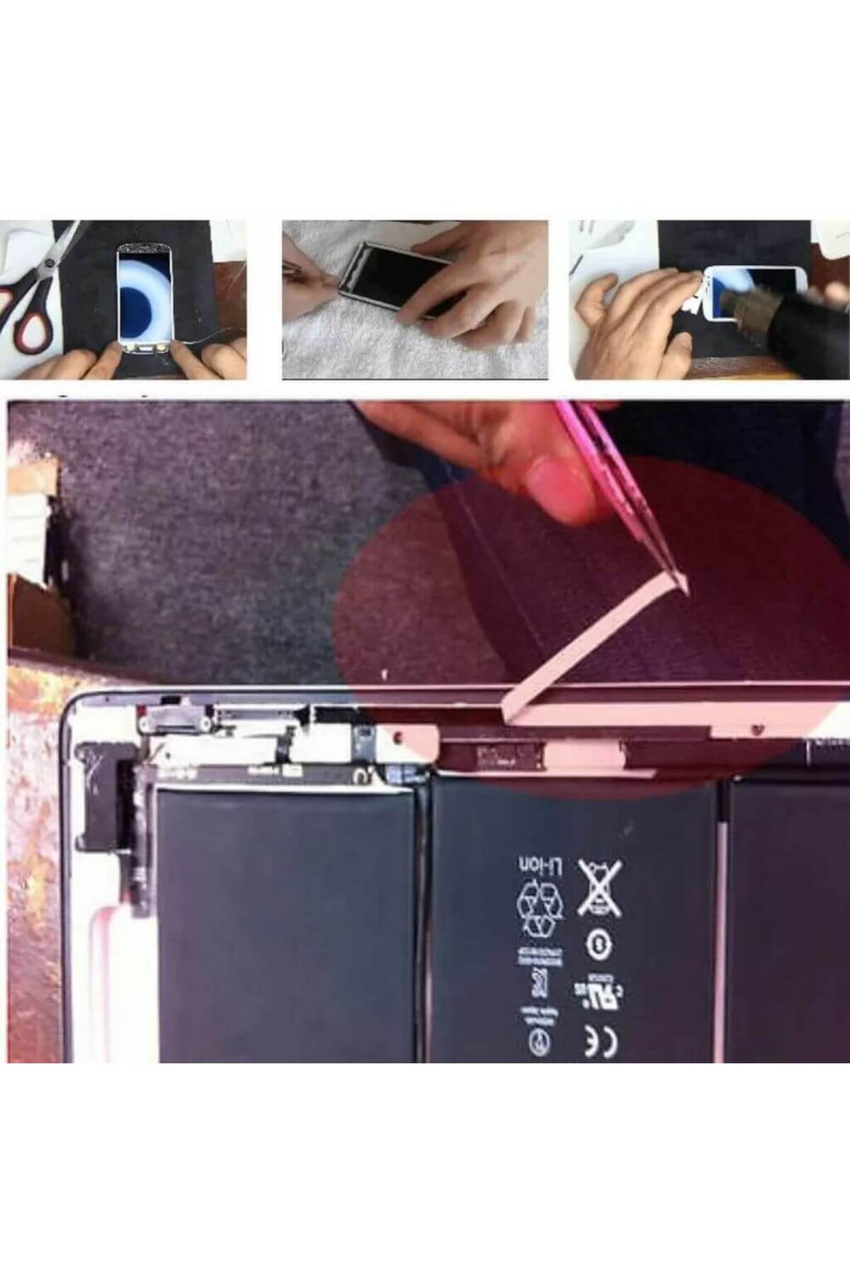 3M 2mm/50mt Çift Taraflı Bant Ekran Cam Kasa Kapak Tamir Bantı-siyah