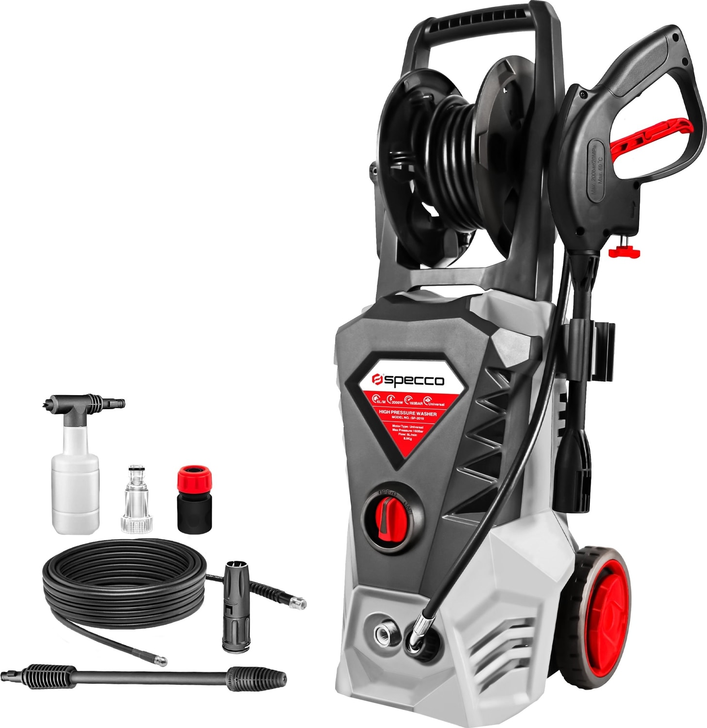 SP-2019 150/160 Bar 2000 W Yıkama Makinesi
