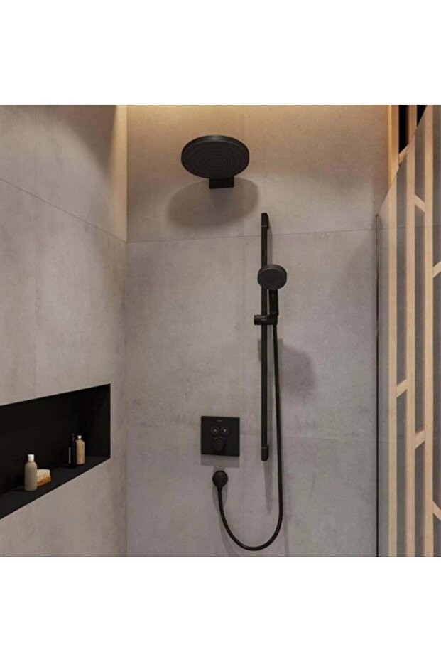 Pulsify S Tepe duşu 260 1jet EcoSmart Mat Siyah 24141670