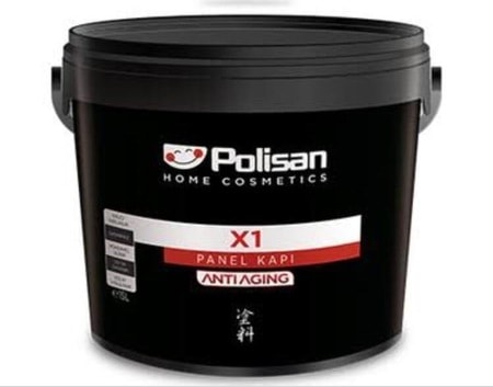 POLİSAN X1 Antiaging Su Bazlı Panel Kapı Boyası Kokusuz Beyaz 2,5 L