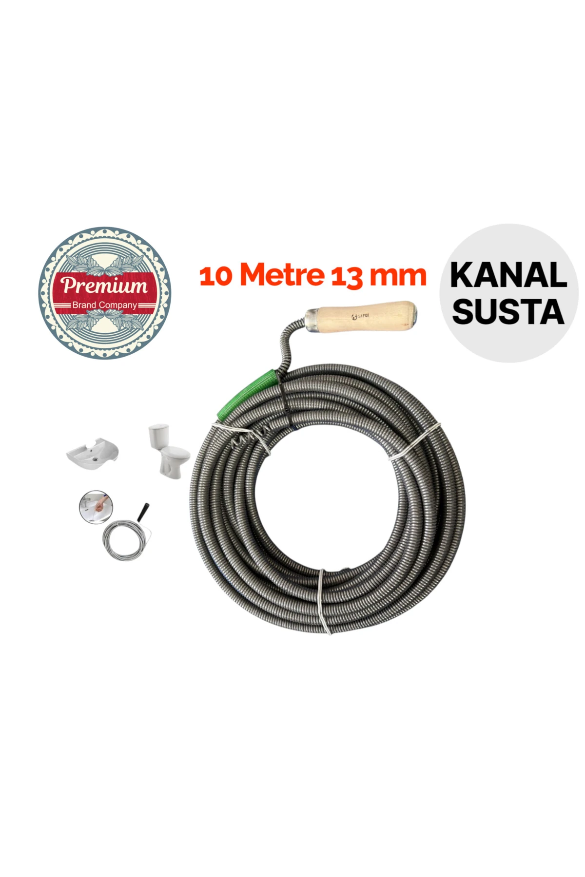 Premium 10 Metre 13 mm Kanal Susta